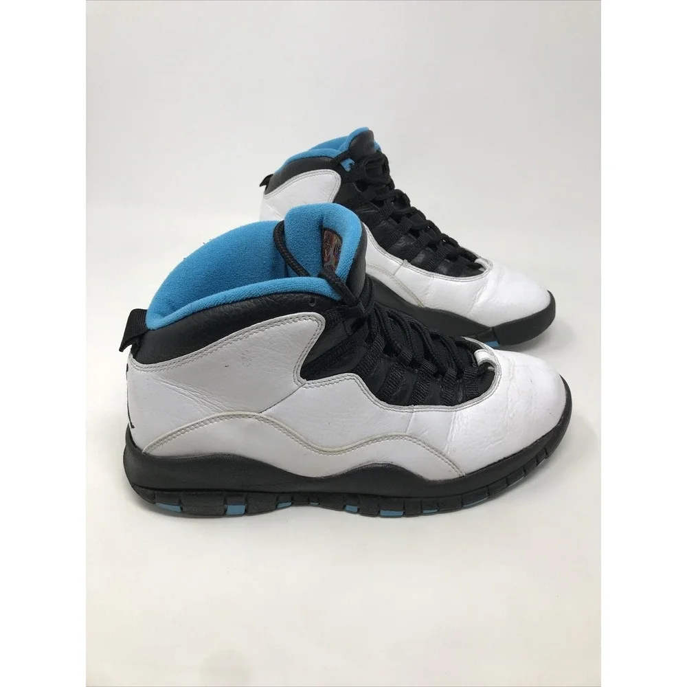 Jordan 10 Retro Powder Blue 2014 Size 8.5 FOR REPAIR READ DESCRIPTION 310805 106
